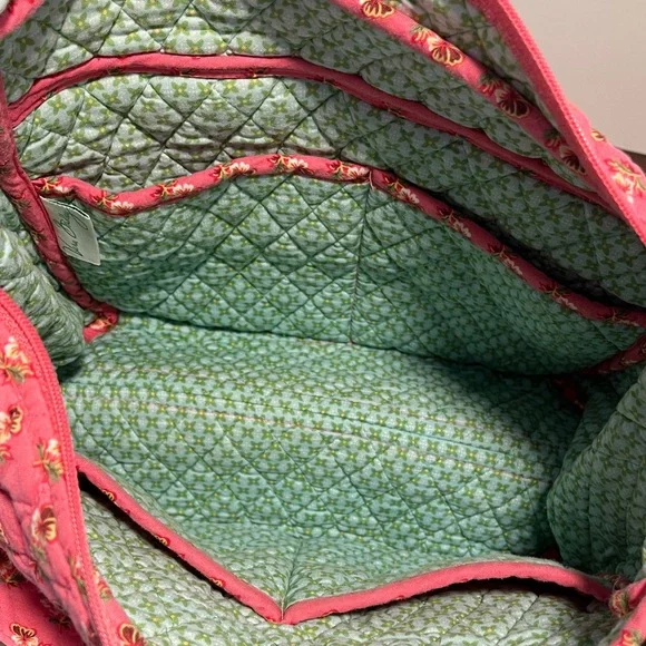 Vera Bradley Pink Pansy small messenger bag - Picture 11 of 11